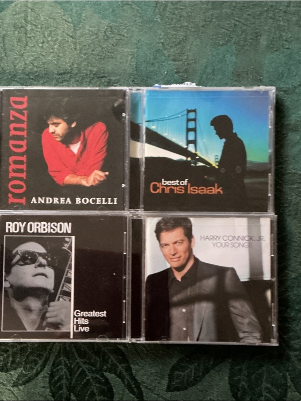 4 male artist cds